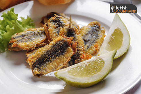 Recette filets de sardines dorés frits beignets tempura